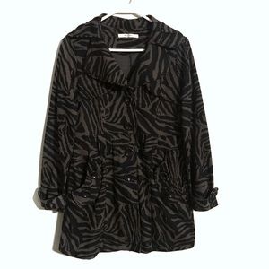 Fever zebra print jacket